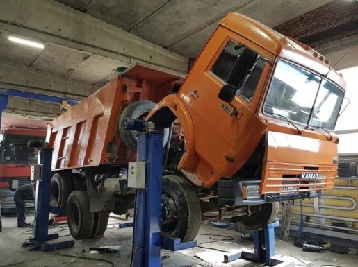 Ремонт самосвалов (кузов, ходовая, двигатель) стоимость ремонта и где отремонтировать - Волгоград