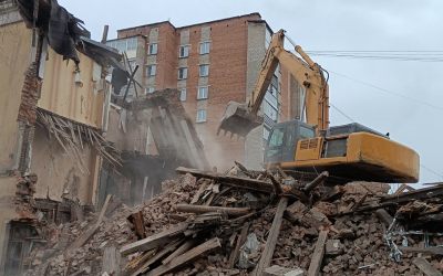 Промышленный снос и демонтаж зданий спецтехникой - Волгоград, цены, предложения специалистов