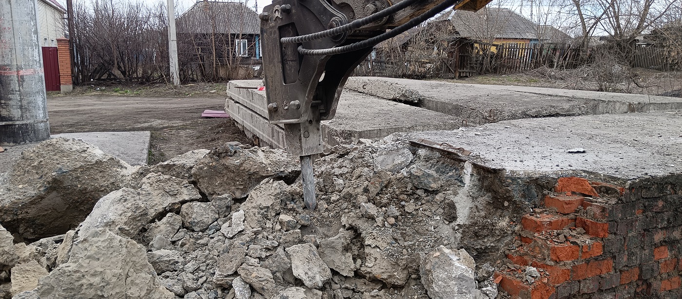 Услуги и заказ гидромолотов для демонтажных работ в Жирновске
