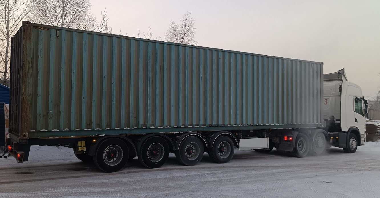Контейнеровоз для перевозки контейнеров 20 и 40 футов в Волгограде